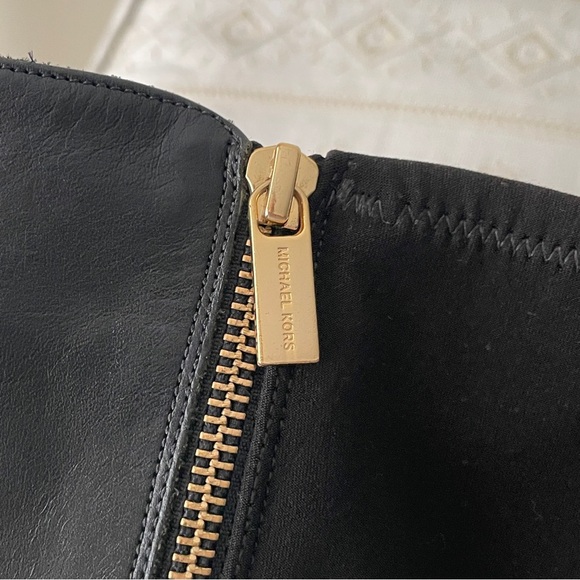 Michael Kors Leather Arley Riding Boots, Size 8 1/2 - Picture 11 of 16